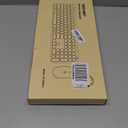 TECKNET Wireless Bluetooth Keyboard and Mouse Combo(2.4G USB + Dual BT), Rechargeable Keyboard Mouse Set, Full Size Quiet Slim Keyboards and Mice for Laptop, PC, iPad, Desktop, Black