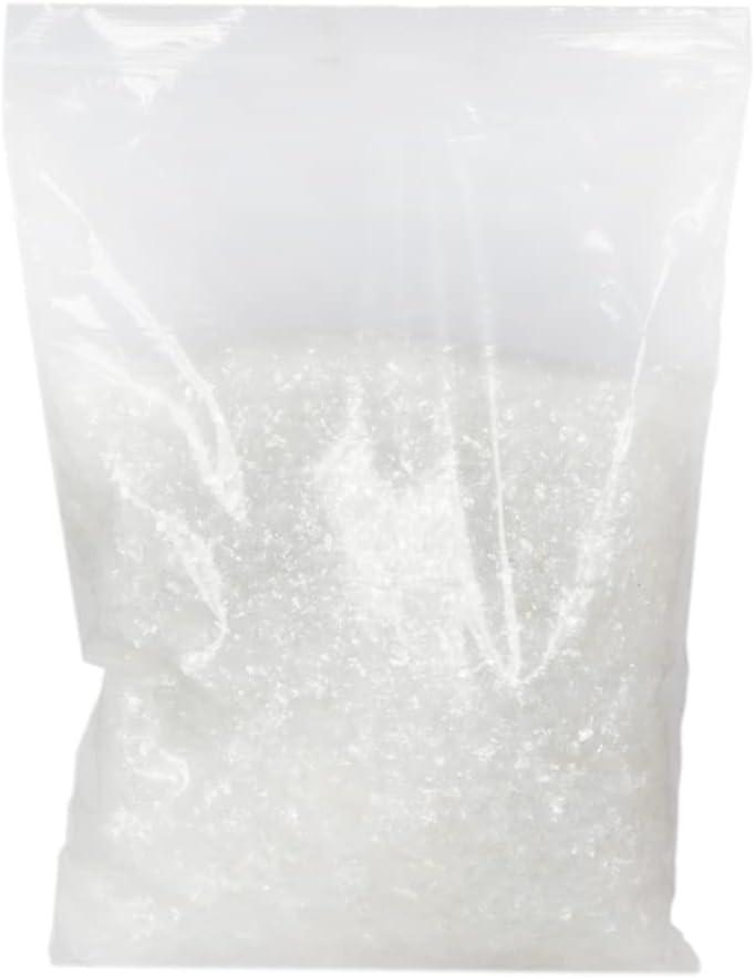 16 oz White Iridescent Scatterflakes Bag