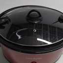 Crock-Pot 6-Quart Cook & Carry Oval Manual Portable Slow Cooker, Red - SCCPVL600-R