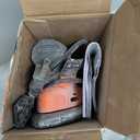 BLACK+DECKER Detail Sander, 1.2 Amp, 16,000 OPM, Compact Design, 3-Position Grip for Comfort, Includes Dust Collector, Corded (BDEMS600)