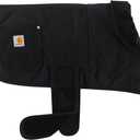 Carhartt Firm Duck Insulated Dog Chore Coat Black , Medium