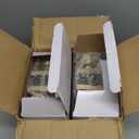 Goldenwarm Privacy Gold Interior Door Knobs, Zinc-Alloy Heavy Duty Interior Door Knobs Bedroom, Contemporary Brass Door Knob Privacy, Brushed Gold Door Knob Interior for Bathroom(6 Pack)