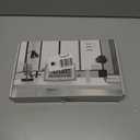 WallarGe Atomic Clock with Outdoor and Indoor Temperature - 12.5 Inch Self-Setting Digital Clock Large Display, Battery Operated Wall Clocks or Desk Clocks for Bedroom, Livingroom, Office