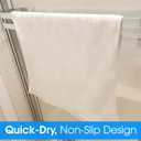 US Office Elements Set of 2 Cotton Bath Mats  20"x33" Absorbent and Soft Bath Rug Towels for Floor, 100% Cotton, Machine Washable, Quick-Dry Mat Set