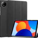 3 x Smart Case for Xiaomi Redmi Pad SE 8.7'' 2024, Ratesell Lightweight Trifold Stand Smart Case Cover with Auto Wake/Sleep for Xiaomi Redmi Pad SE 8.7'' Black