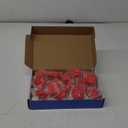 VIPbuy 3000 Pcs Artificial Rose Petals with 48 Pcs Heart Flameless Candles Battery LED Tea Lights Candles Set Valentine's Day Wedding Anniversary Decoration