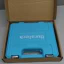 DURATECH 3/8" Drive Impact Swivel Socket Set, Shallow Universal Wobble, SAE & Metric With Flexible Joint, 14 Pieces, Cr-Mo Steel, 6 Points, Organized in Sturdy Storage Case