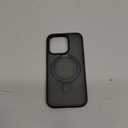 TORRAS Ultra-Magnetic Stand for iPhone 14 Pro Case, [Compatible with MagSafe] [Military-Grade Protection] Stable Flexible Kickstand Ring Holder Translucent Slim Anti-Scratch, Black, Ostand Series