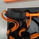 RPZ GPS Wireless Dog Collar Fence with Free App, No Subscription, Orange | Invisible dog fence & training collar with beep, vibration, shock modes, IP67 waterproof rechargeable collar for outdoor use