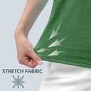 Womens Workout Tops Short Sleeve Shirts Dry Fit Athletic Running Basic Tee 2025 Lightweight Crewneck Summer Outfits (Green, M)