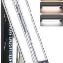 Under Cabinet Lighting2 Pack,Long Endurance Rechargeable Battery 88 LED 3 Color Lights, Motion Sensor Light Indoor, Dimmable Night Light, Closet Lights for Kitchen Wireless,Stick-On Cabinet Lights. (14.5inch-88LED)