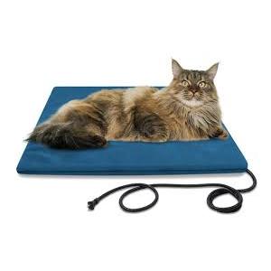 2 x Pet Heating Pad for Dog Cat, 100% Waterproof Outdoor Cat Heating Pad, Multi-Sizes Outside Electric Heated Dog Bed Mat Blanket Puppy Senior Dog House Heater for Whelping Box