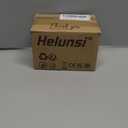 Helunsi 32.8ft Twisted Cloth Covered Wire, Gold 18/2 Cloth Covered Electrical Wire, 18 Wire Gauge 2-Conductor Fabric Covered Lamp Cord, Vintage Twisted Cloth Covered Wire, for DIY Projects (Gold)