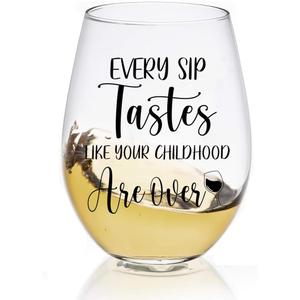 2 x 18th Birthday Gifts for Men Women - 18th Birthday Decorations for Women Turning 18 Years Old- 18 Year Old Gifts for Women Men 18th Birthday Personalized Gifts- Stemless Wine Glass (18th)