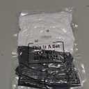 Skylety Compression Leg Sleeve Full Length Leg Sleeves Sports Cycling for Men Women, Running, Basketball (Medium, Black and White)