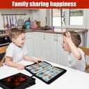 Trading Card Albums with Zipper - 9 Pocket Double Sided Collection Binder for 900 Cards, Trading Card Sleeves for 3 Ring, Durable Scratch-Resistant PU Cover, Portable Organizer for MTG & Game Cards