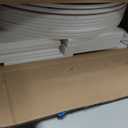 SpaceAid 7 Tier Rotating Shoe Rack Tower, Spinning Shoe Display Lazy Susan, Revolving 360 Shoe Rack Storage Round Carousel, Vertical Handbag Rotate Shoes Closet Organization (7-Tier White)