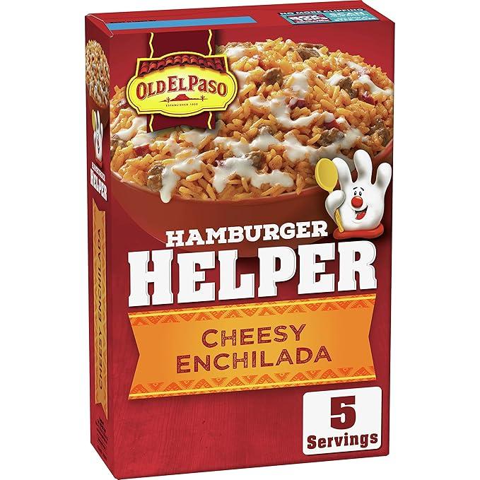 Hamburger Helper Cheesy Enchilada 12 Pack 7.5 Oz, BBD 03/10/2026