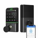 Smart Lock for Front Door, Keyless Entry Door Locks with Keypad, Fingerprint Door Lock Deadbolt, APP Control, IP53 Waterproof,Easy Install