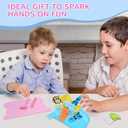 Kids Knife Set for Real Cooking 21 PCS Toddler Knife Set with Cutting Board, Crinkle Cutter, Cake Sscrapers,Apron,Serrated Edges kids kitchen knife set