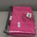 Stadium Seat for Bleachers with Back Support, Portable Bleacher Seat with Wide Comfy Padded Cushion, Metal Hook, Folding Stadium Chair with Shoulder Strap, Carry Handle, Cup Holder (Hot Pink)