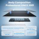 Homebuds Smart Bathroom Scale for Body Weight, High Precision in 0.1lb Assured by Weight Scale Professional Factory SINCE 2001, App Sync 13 Body Composition Including BMI and Body Fat, 400lb LED Black