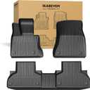 Original 2014-2018 X5 Floor Mats for BMW X5 (F15) All Models - Custom Fit 1st and 2nd Row Floor Mats - All Weather Heavy Duty Non Slip TPE Floor Liners for BMW X5 Accessories 2014-2018