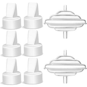 PUMPMOMUS Replacement Duckbill Valves and Backflow Protector for Spectra, Compatible Pump Parts for Spectra S1 S2 9 Plus and SG (Not Original S2 Accessories)