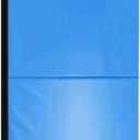 4' L x 3' W Folding Gym Mat - 2" Thick Cushion - Two-Fold Reversible Blue/Red - for Gymnastics, Exercise, Tumbling and Inflatable Landing Pad (48"L x 36"W)