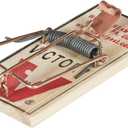 Victor Metal Pedal Mouse Trap - M023 - Wood Mouse Trap, Brown, 2 Count (Pack of 1)