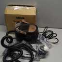 ODSD Steam Cleaner for Home & Car, 3-Level Adjustable Steamer for Cleaning, 15s Heat-Up & 1.6L Large Tank, Handheld Steam Cleaner for Car Detailing, Home, Tile, Grout,Furniture with 15pcs Accessories (Black)