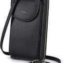 S-ZONE Small Crossbody Bags for Women Cell Phone Purse RFID Blocking Wallet Purses with Credit Card Slots