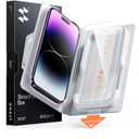 SMARTDEVIL 2-Pack Tempered Glass Screen Protector for iPhone 17 Pro Max, SmartPull Box Bubble-Free Instant Install Applicator, 9H Military-Grade Protection, Case-Friendly