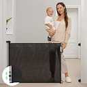Momcozy Retractable Mesh Baby Gate or Dog Gate
41" Tall,Extends up to 71" Wide, Child Safety Gate for Doorways, Stairs, Hallways, Indoor/Outdoor, Black