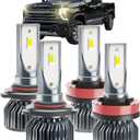 Silverado Dedicated Accessory,Fit for Chevy Silverado 1500(2007-2015) Silverado 2500 HD 3500 HD(2007-2019),Plug and Play,No Errors,Pack of 4