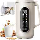 10-in-1 Nut Milk Maker Machine, 35oz Plant-Based Milk & Soup Machine with 12H Delay Start, Self-Clean, Keep Warm  Soy, Oat, Almond & More, Cream
