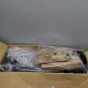 Rollator Walkers with Seat for Seniors, Foldable 8" Big Wheels All Terrain Rolling Walker, Handles and Ergonomic Seat Height Adjustable, 350lb Weight Capacity (Burgundy)