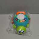 Jyusmile Baby Toys 6 to 12 Months, Musical Turtle Crawling Infant Toys, Early Learning Educational Toy with Light & Sound, Christmas Birthday Gifts for Boy Girl 7 8 9 10 11 Month 0-1 Year Old (Blue)