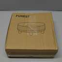 funest Makeup Perfume Organizer, 360 Degree Rotating Lazy Susan Cosmetic Desk Storage Lotions Display Case Round Tray with Large Capacity, for your Jewelry