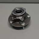 DNA MOTORING OEM-WHA-0066 Front Wheel Bearing Hub Assembly Compatible with 15-18 City Express / 13-17 Leaf / 13-20 NV200 / 08-13 Rogue / 13-21 Sentra