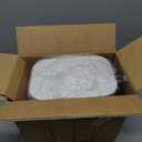 KUK Slim Bathroom Trash Can with Lid, 1.6 Gal / 6L Stainless Steel Small Garbage Bin with Detachable Inner Bucket, Step Pedal, Silent Close, Wastebasket for Toilet, Bedroom, Home, Office (White)