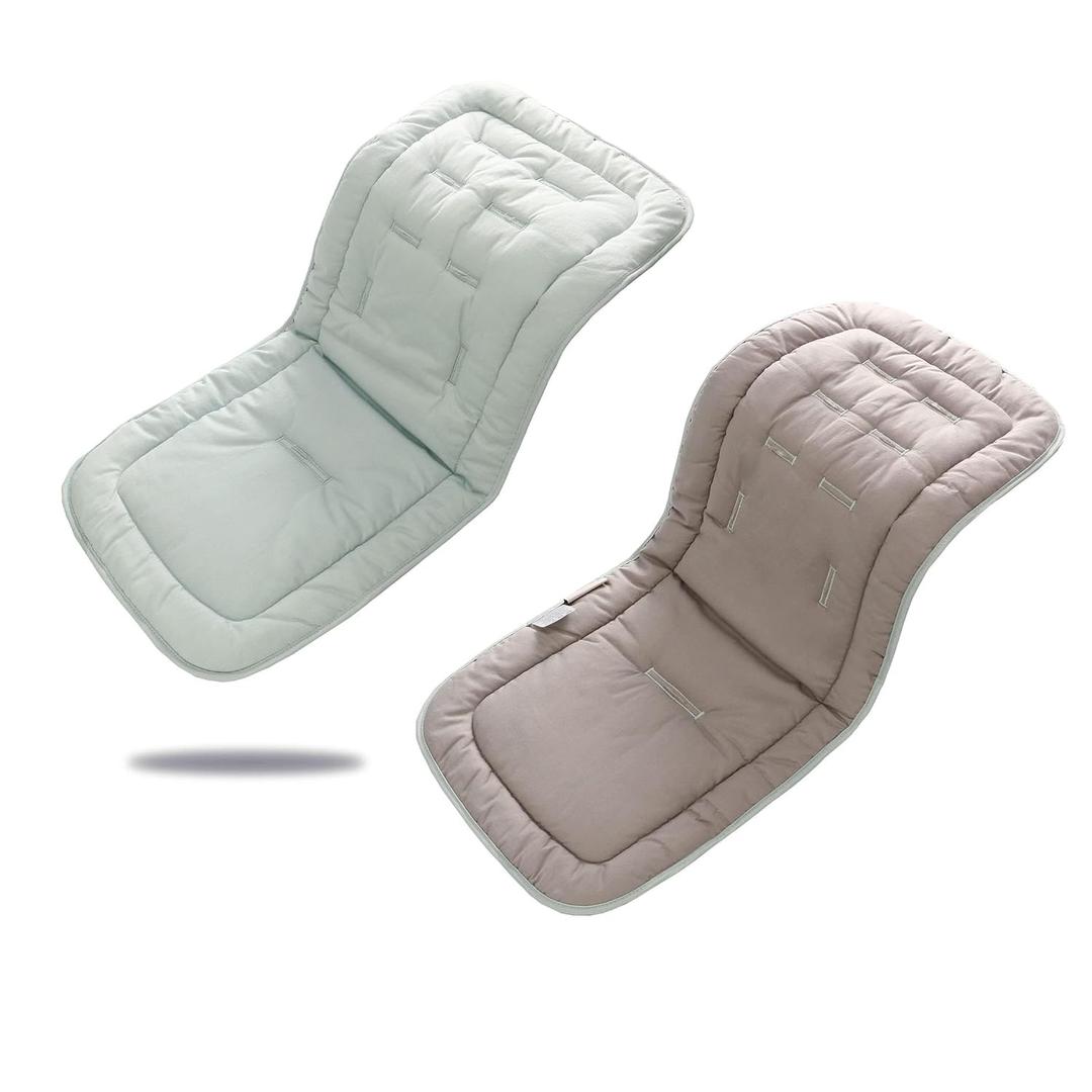 Baby Carriage Cushion, Universal Breathable Stroller Mat, Stroller Cushion for Strollers 100% Cotton, 34x78cm, 1 Pack