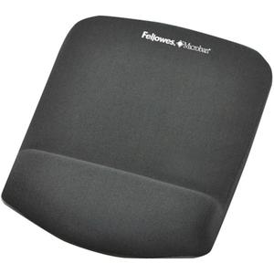 Fellowes PlushTouch Foam Mouse Pad Wrist Support with MICROBAN - Graphite (9252201)