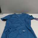 Cherokee Revolution Caribbean Blue Mock Wrap Top WW610 Size XXS