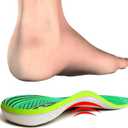 220lbs+ High Arch Support Insert Plantar Fasciitis Relief Metatarsal Pain Orthotic Insole for Men & Women Standing All Day, Flat Feet Heel Comfort Work Boot Shoe Inserts,290MM Size 10