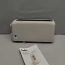 bella 2 Slice Slim Toaster, Fits-anywhere Kitchenware, 6 Setting Shade Control with Reheat & Cancel Buttons, Fits sourdough, 10 Long Slot, Anti Jam & Auto Shutoff, 900 Watt, Oatmilk