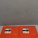 Five Star 2-Pocket Folder, Plastic Folder with Stay-Put Tabs and Prong Fasteners, Holds 8-1/2" x 11" Paper, Fire Red (72109), Set of 2