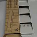 Li & Zhao Silverware Organizer for Drawer - Utensil Drawer Organizer Compact Utensil Organizer Silverware Tray Cutlery Organizer Spoon Drawer Kitchen for Kitchen, Office, Bathroom, Living room