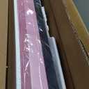 Eastar Electronic Keyboard Piano Kit 61 Key for Beginner Children, Digital E Piano with Stand, Bench, Music Stand and Microphone, Pink, Musical Instruments Gift for Kids