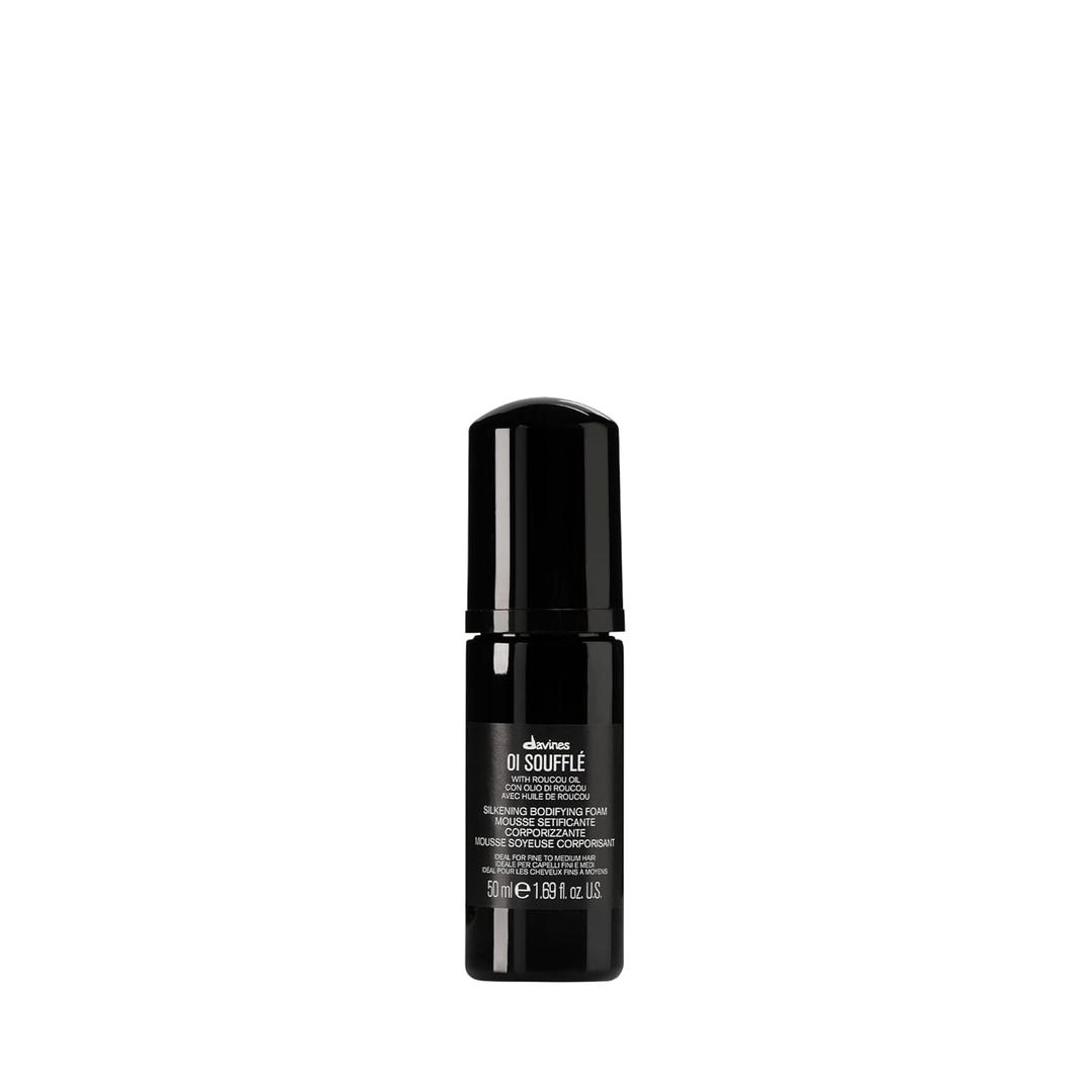 Davines OI Souffl Perfect for Fine Hair, Liquid-to-Foam Leave-In For Fuller and Shinier Hair Feeling Silky and Soft (1.69 Fl Oz (Pack of 1))